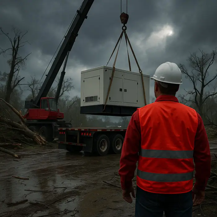 Critical Power Solutions - Emergency Generator Deployment
